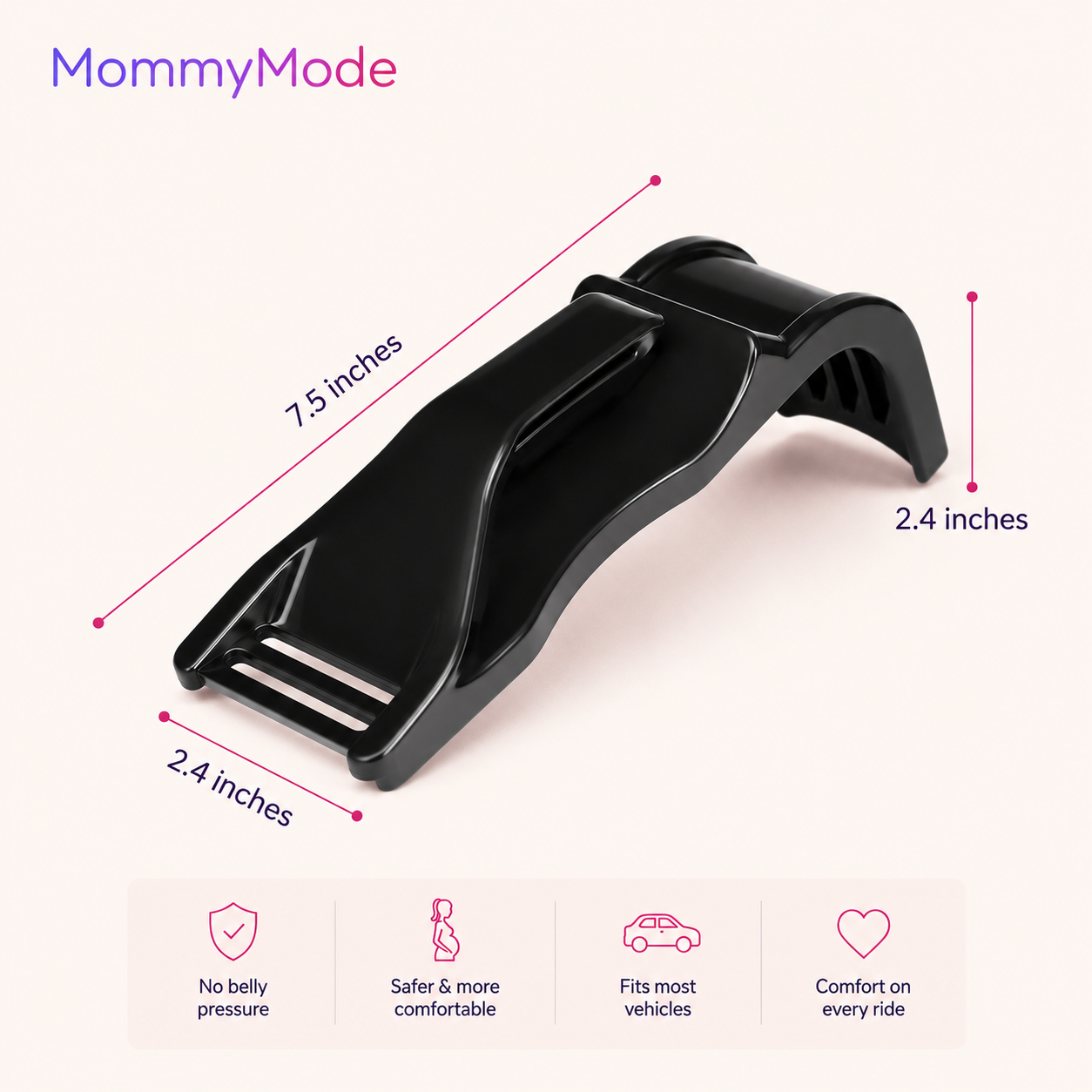 Mommy Mode ™ - Pregnancy Seat Belt Adjuster