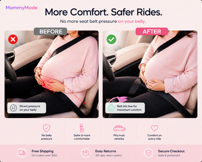 Mommy Mode ™ - Pregnancy Seat Belt Adjuster